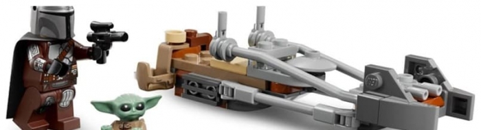 乐高将在2026年1月1日推出三款儿童级《曼达洛人》套装