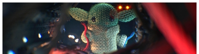 用结绳风格再现《曼达洛人》第二季第4集开头名场面